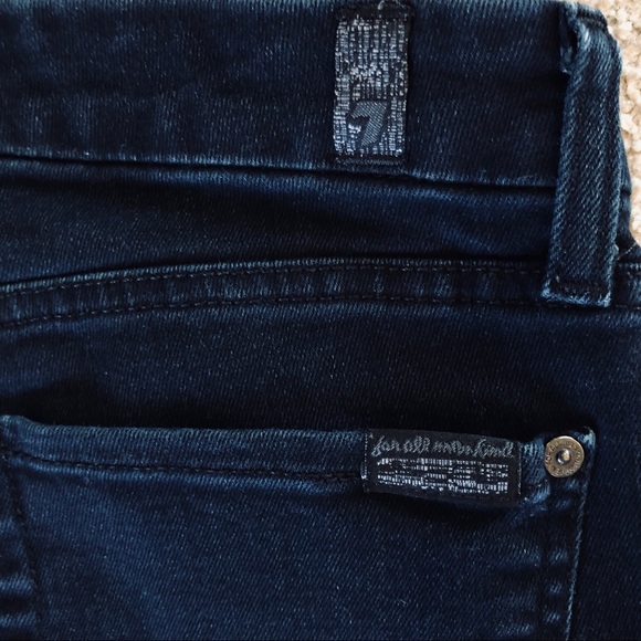 Black 7 for All Mankind Bootcut Jeans - Picture 4 of 5